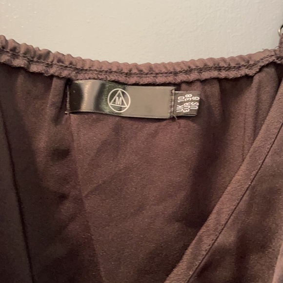 Misguided black Sleeveless, Camisole bodysuit size 6 NWOT - Picture 4 of 5